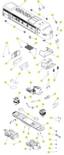 Lionel LTI 6-18132 Parts List and Exploded Parts Diagram