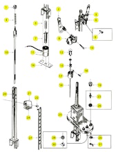 Lionel 151 Parts List and Exploded Parts Diagram