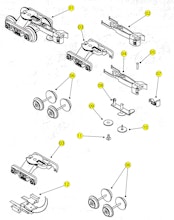 Lionel LTI 6109174050 Parts List and Exploded Parts Diagram