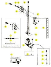 Lionel 153 Parts List and - Exploded View Parts Diagram