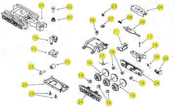 Lionel LTI 6109015100 Parts List and Exploded Parts Diagram