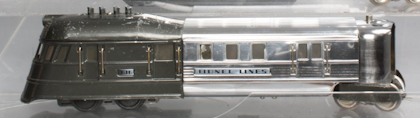 Lionel Prewar 616E & 616W Parts List and Exploded View Diagram