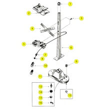 Lionel 154 Parts List and Exploded Parts Diagram