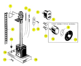 Lionel 163 353 Parts List and Exploded Parts Diagram