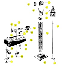 Lionel 299 Parts List and Exploded Parts Diagram
