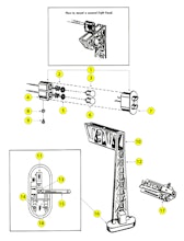 Lionel 452 Parts List and Exploded Parts Diagram