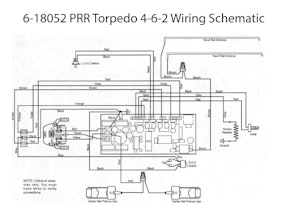 Lionel LTI 6-18052 PRR Torpedo 4-6-2 Schematic Wiring Diagram