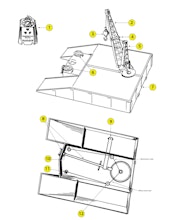 Lionel 462 Parts List and Exploded Parts Diagram