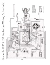 Lionel LTI 6-18315 E33 Virginian Rectifier Schematic Wiring Diagram