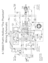 Lionel LTI 6-18860 Pratt's Hollow "The Phantom" Schematic Wiring Diagram