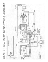 Lionel LTI 6-18057 PRR Steam Turbine Wiring Schematic