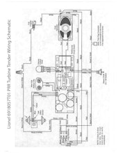 Lionel LTI 6918057T01 PRR Steam Turbine Tender Wiring Schematic