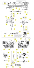 Lionel 243 244 247 248 249 250 Parts List and Exploded Parts Diagram