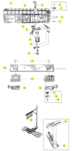 Lionel 3424 Parts List and - Exploded View Parts Diagram